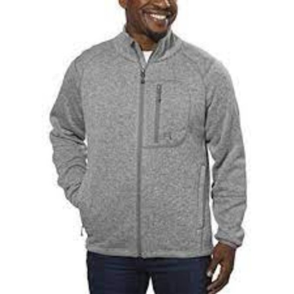 Avalanche Gray Full Zip L/S Jacket Sz XXL